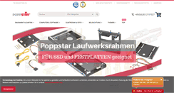Desktop Screenshot of poppstar.eu