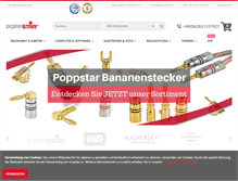 Tablet Screenshot of poppstar.eu